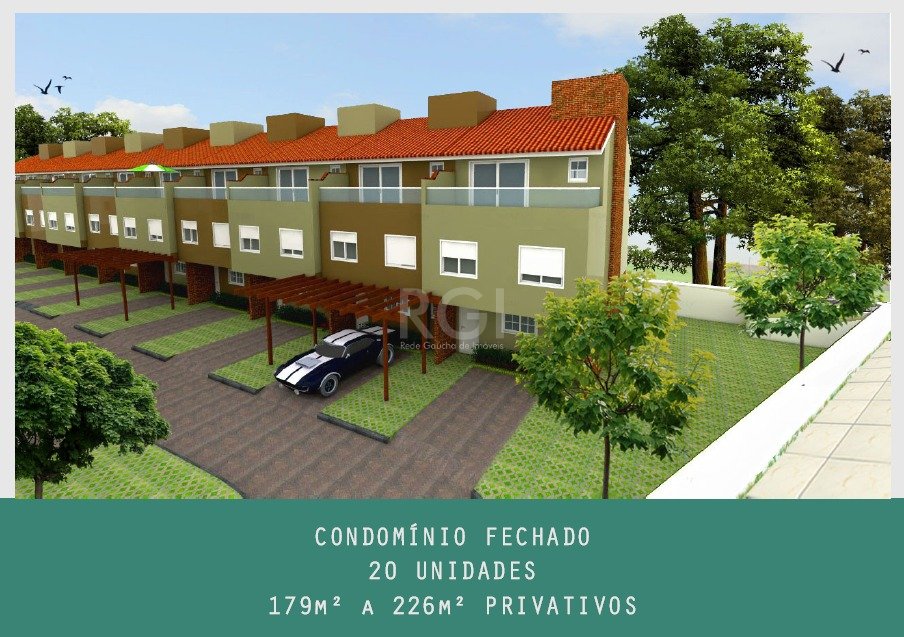 Casa Condominio com 222m², 3 dormitórios, 1 suíte, 1 vaga no bairro Ipanema em Porto Alegre para Comprar